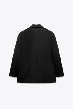 Alternative view of ÁO VEST OVERSIZE DÁNG BLAZER VẠT ĐẮP CHÉO