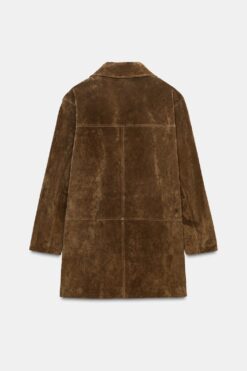 Alternative view of ÁO KHOÁC 100% DA DÁNG DÀI