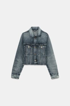 ÁO KHOÁC CROPPED DENIM ZW COLLECTION