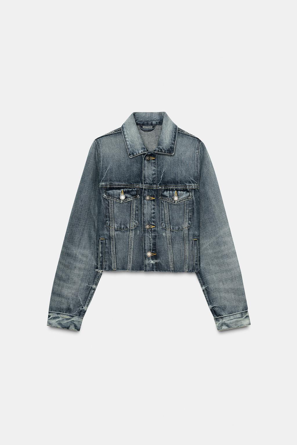 ÁO KHOÁC CROPPED DENIM ZW COLLECTION