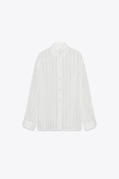 ÁO SƠ MI KẺ SỌC COTTON - LỤA ZW COLLECTION