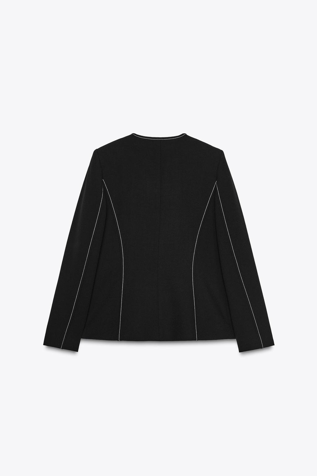 ÁO KHOÁC BLAZER MAY VIỀN CHẦN CHỈ NỔI - Ảnh 2
