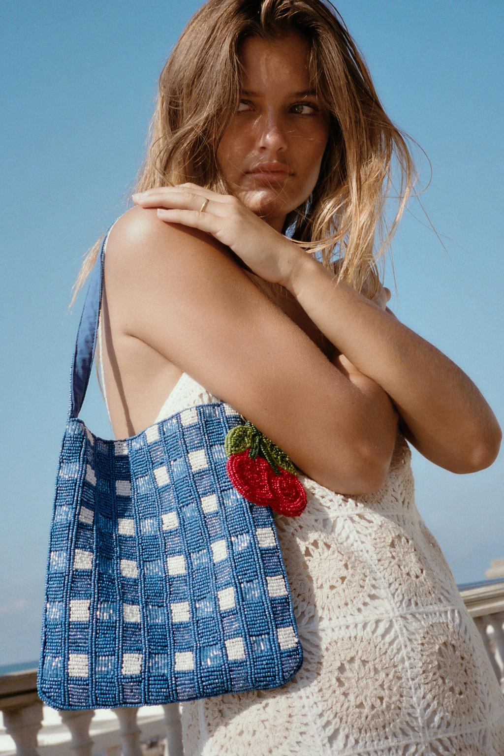 ĐẦM NGẮN PHỐI LEN MÓC - Ảnh 4