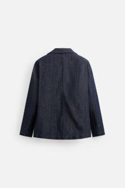 Alternative view of ÁO KHOÁC BLAZER DENIM DÁNG RELAXED FIT