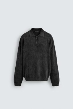 ÁO POLO VẢI DỆT KIM KIỂU BẠC MÀU