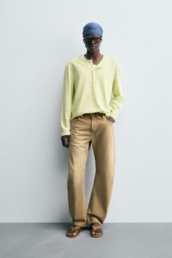 Alternative view of ÁO PHÔNG CỔ TRÒN NHẸ