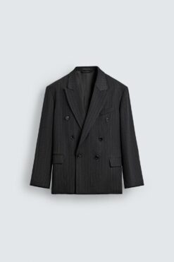 ÁO KHOÁC BLAZER CÔNG SỞ KẺ SỌC VẠT CHÉO