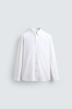 ÁO SƠ MI POPLIN DÁNG REGULAR FIT