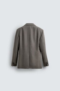 Alternative view of ÁO KHOÁC BLAZER THEO BỘ 100% LEN
