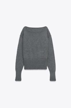 Alternative view of ÁO LEN DỆT KIM CỔ THUYỀN