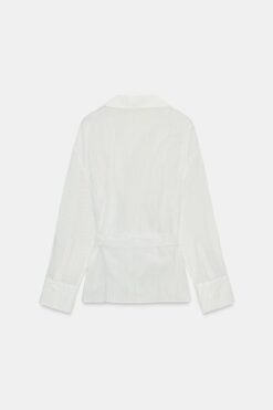Alternative view of ÁO TOP ĐẮP CHÉO KẺ SỌC ZW COLLECTION