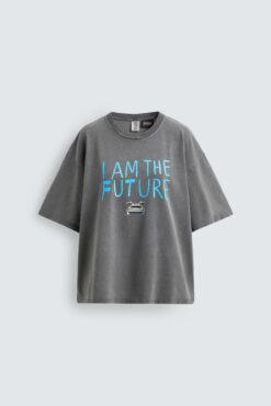 ÁO PHÔNG HỌA TIẾT BACK TO THE FUTURE© UCS LLC AND AMBLIN X DYLAN´S T-SHIRT CLUB X ZARA