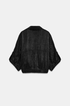 Alternative view of ÁO KIỂU SAFARI TAY XẮN