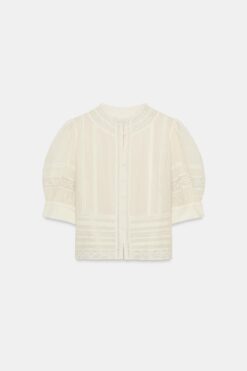 ÁO KIỂU NỮ TÍNH PHỐI REN ZW COLLECTION